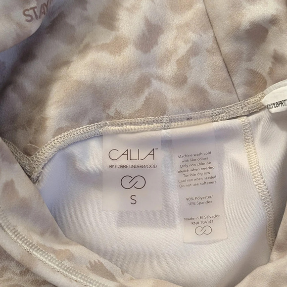 Calia Carrie Underwood Women's Essential Leggings Brushed Camo Neutral - Picture 2 of 3